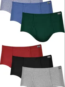Hanes Men's Underwear Briefs, Mid-Rise, Moisture-Wicking, 6-Pack