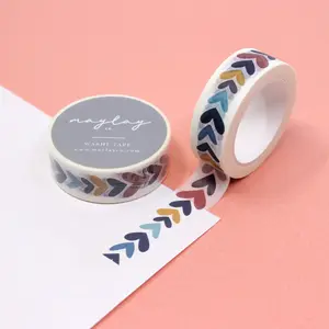 Colorful Hearts Heartwood Washi Tape
