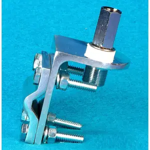 Bandit Workman RV1 CB Radio Antenna Single Mirror Mount Bracket So 23 SGL Groove