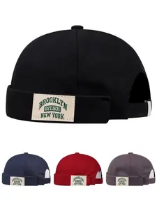 2026 New Simple and Fashionable Landlord Hat BROOKLYN1631 Labeled Embroidered Guapi Hat Street Creative Hip Hop Hat Outdoor Leisure Sports Skateboarding Hat Daily Commuting Decorative Hat Male Female Same Style Borderless Hat