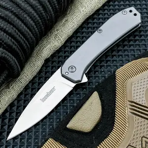 New High-Quality 3870 Folding Waist Knife, 8cr13mov Blade, 420 Steel Handle, Portable Outdoor Edc Survival Camping Knife Gift, Folding Pocket Knives