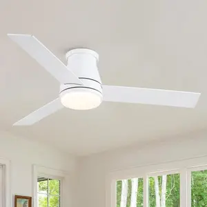 ETL Listed 70% Energy Efficient DC Ceiling Fan with Dimmable Light