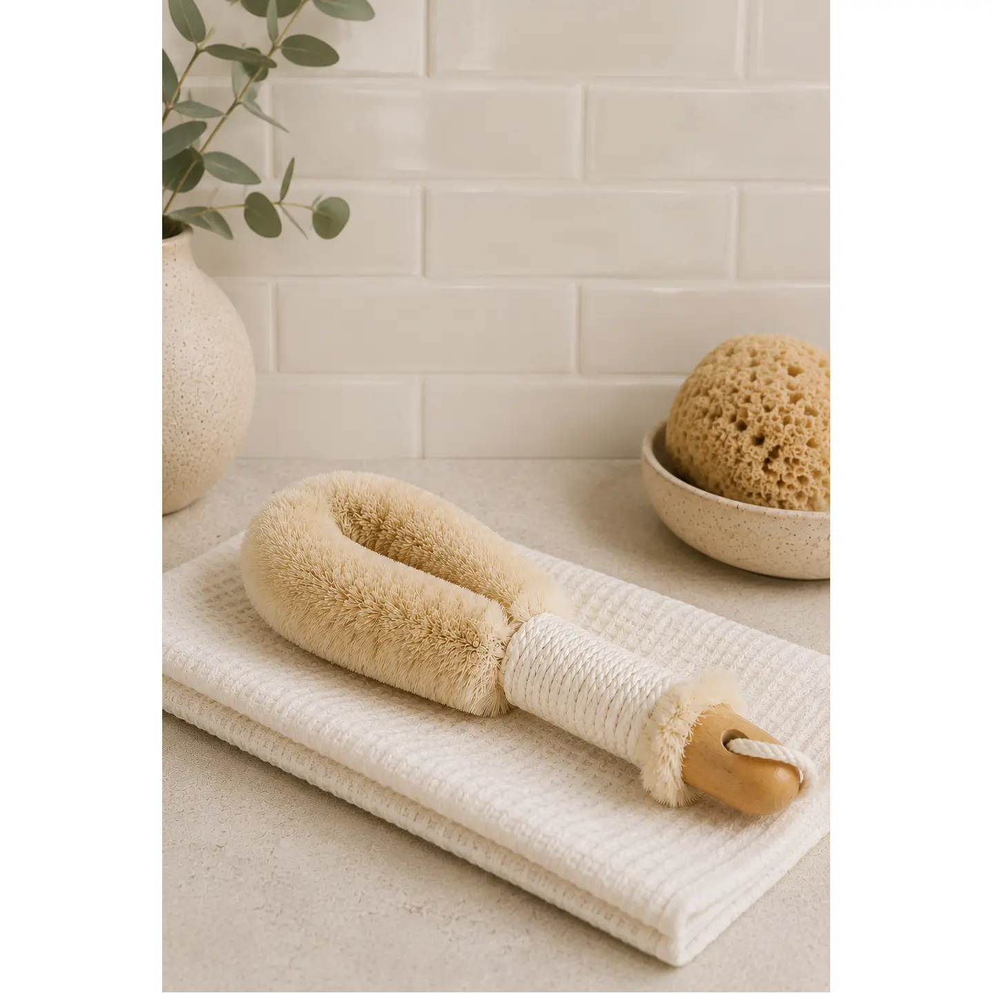 Bamboo Sisal Exfoliating Dry Brush