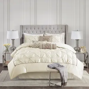 Tufbed Ivory 7-Piece Comforter Set