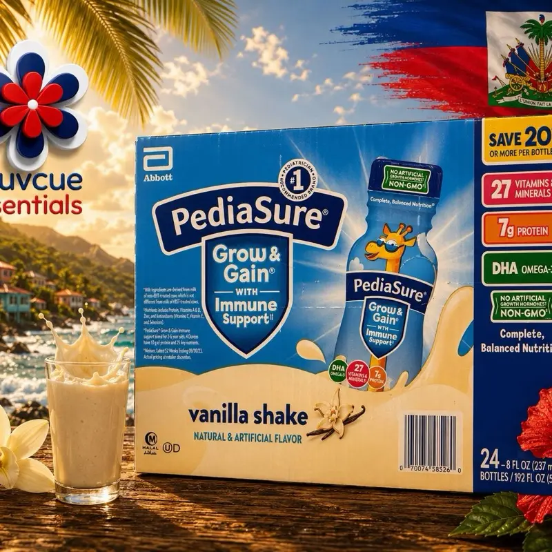 PediaSure Grow & Gain Vanilla Shake with Immune Support - 24 x 8 fl oz Bottles