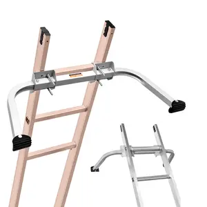 fathersdaygift VEVOR Ladder Stabilizer, Extension Ladder Standoff, Heavy Duty Wing Span/Wall Ladder Accessories for Roof Gutter, Easy to Use Wide Adaptability Anti-slip Rubber Feet, 330 lbs Weight Rating
