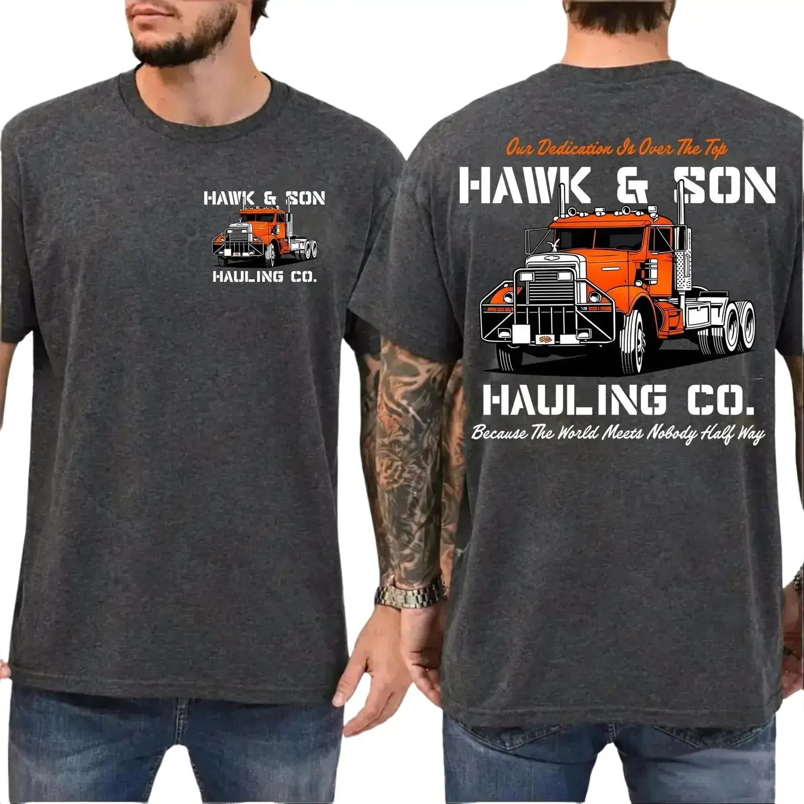 Over the Top Trucker T-Shirt, Comfort Colors Shirt, Hawk and Son Shirt, Vintage Arm Wrestling Movie Tshirt, Classic 80s Graphic Tee, Gift for Truck Driver, Dad Gift