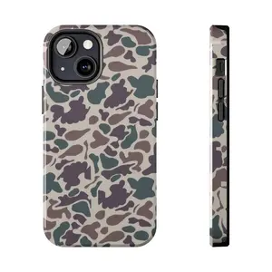 MagSafe iPhone Case Vintage Ol School Waterfowl Camo Phone Case for iPhone 17, 16, 15, 14, 13, 12, 11 Pro Max Plus,screen protector,fidgets, Real Hunting, Camo