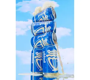Poppi (16) 12-oz Cans 5g Sugar Soda Americana Assortment Poppi (16) 12-oz Cans 5g Sugar Soda Americana Assortment