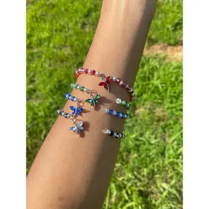 Butterfly cuff bangle