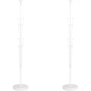 Balloon Column Stand Kit Set of 2 - Balloon Tower with Stand, Base, and Pole,Backdrop Decoration for Wedding,  Shower, Birthday Party, or Bachelorette Parties (No balloon)
