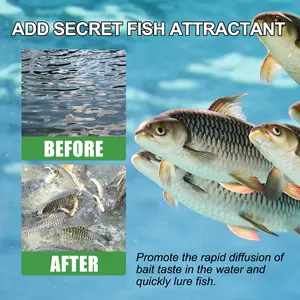 Yegbong Bait Phagostimulant Fishing Medicine Phagostimulant Wild Fishing Lure Bait Fishing Bait Material Fishing Lure