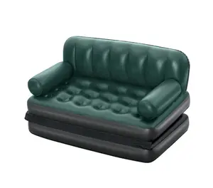 74" x 60" x 25"/1.88m x 1.52m x 64cm Multi-Max 5-in-1 Air Couch