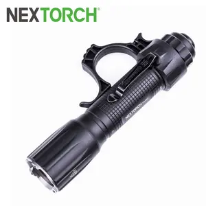 NEXTORCH TA30D Tactical Flashlight with 1-Step-Strobe Function, FR-1 Ring for Camping, Hiking (Sports & Outdoor Lights & Lanterns Torches)
