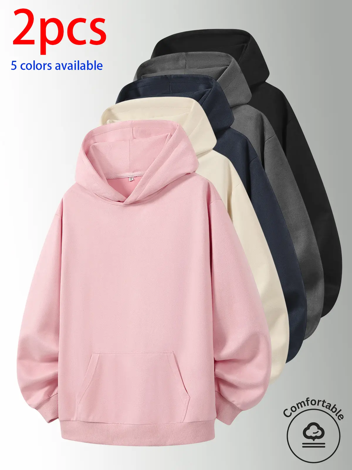 Men’s hooded sweatshirt, men’s sweatshirt, men’s suede cardigan long sleeve.Relaxed-fit long-sleeve pullover hoodie with a front kangaroo pocket and a minimalist, no-print design. Loose fit that helps conceal curves and creates a slimming silhouette. Avai