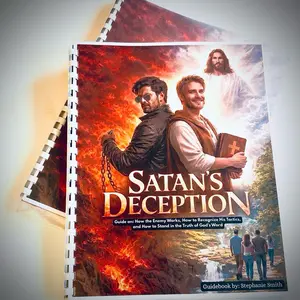 Satan's Deception - Guidebook on: How the Enemy Works, How to Recognize His Tactics, and How To Stand in the Truth of God's Word - By Stephanie Smith - Value over 29.00