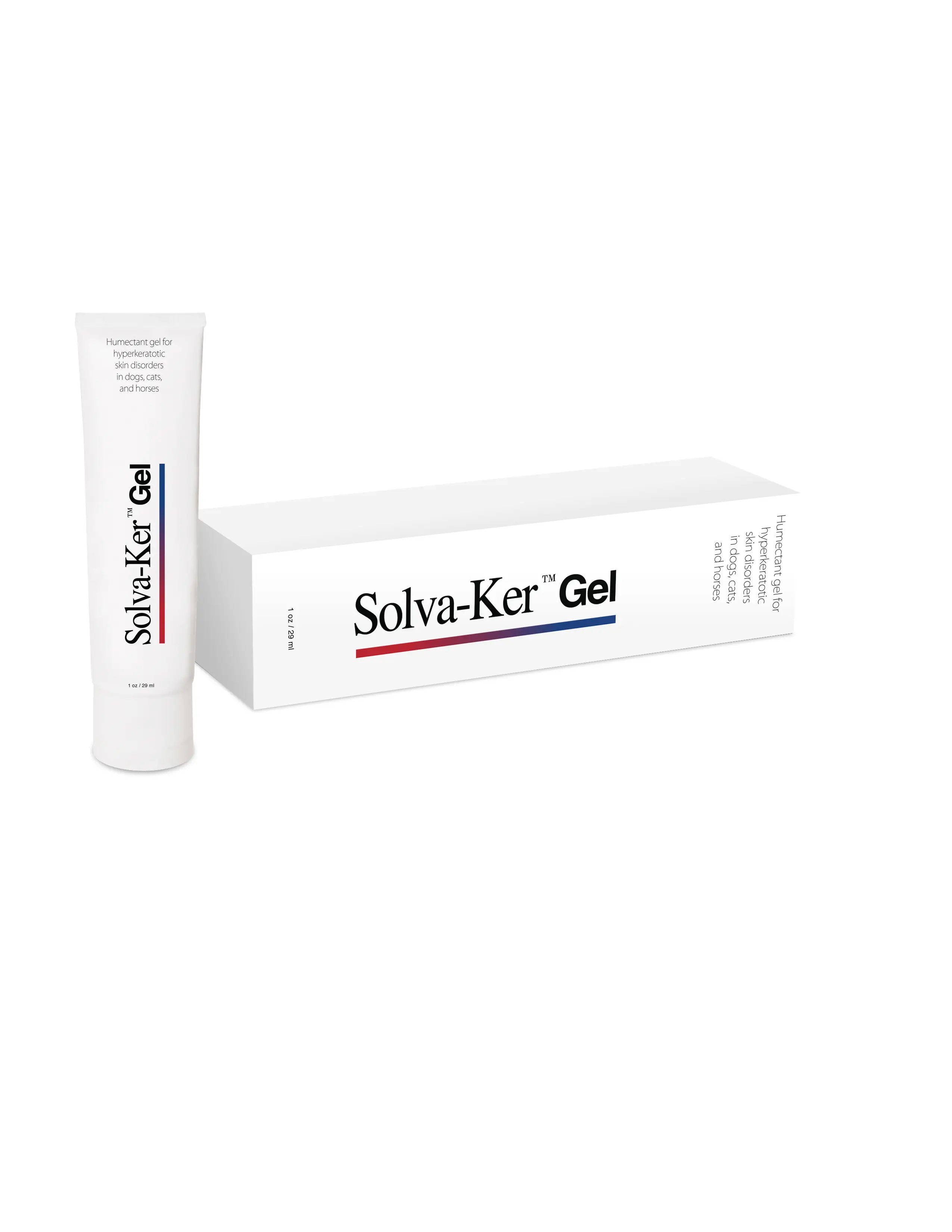 Dry Nose and Paw Soother, Solva-Ker Gel Moisturizer for Pet's Cracked Nose and Paws, Greaseless Healing Balm for Dogs, Cats, and Horses