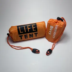 Reusable Emergency Tent and Bivvy Kit for Camping, Survival, Bushcraft or Emergency Situations