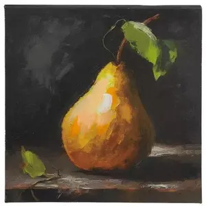 Pear Canvas Wall Decor