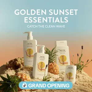 NATIVE Daily Essentials Set – Deodorant, Body Wash, Shampoo & Conditioner Body Care Hydrating