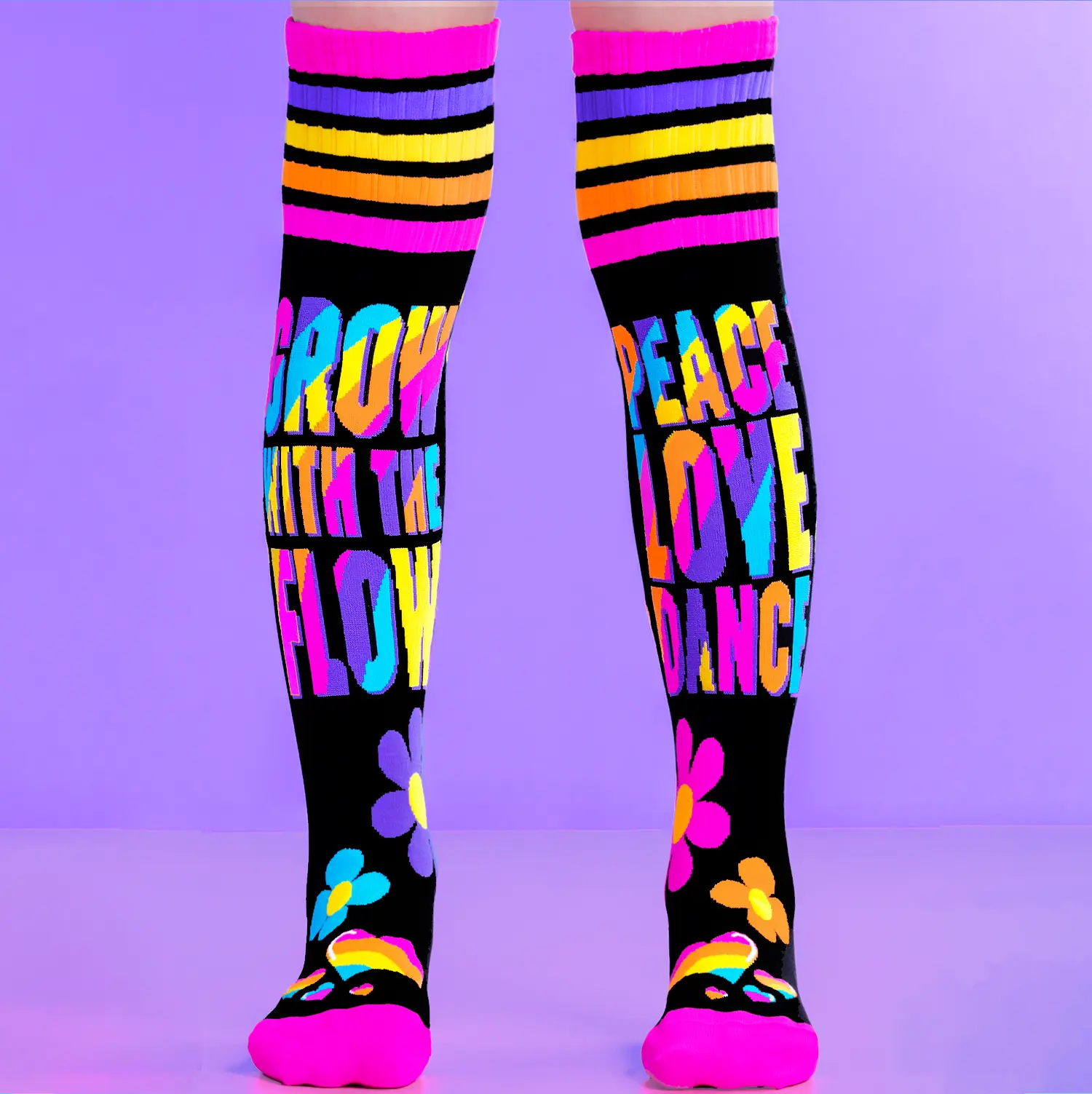 PEACE LOVE DANCE SOCKS