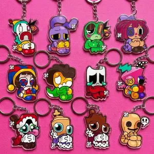 The Amazing Digital Circus Keychain, TADC Acrylic Character Keychain