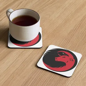 Ravenox Cork-Back Coaster Coffee Tableware