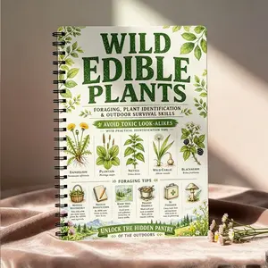 Nature's Garden: a Guide to Identifying, Harvesting, and Preparing Edible Wild Plants, Essential Foraging Handbook, Outdoor Survival Tips