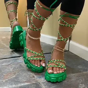 Jessy Sandals Green Jessy Sandals Green