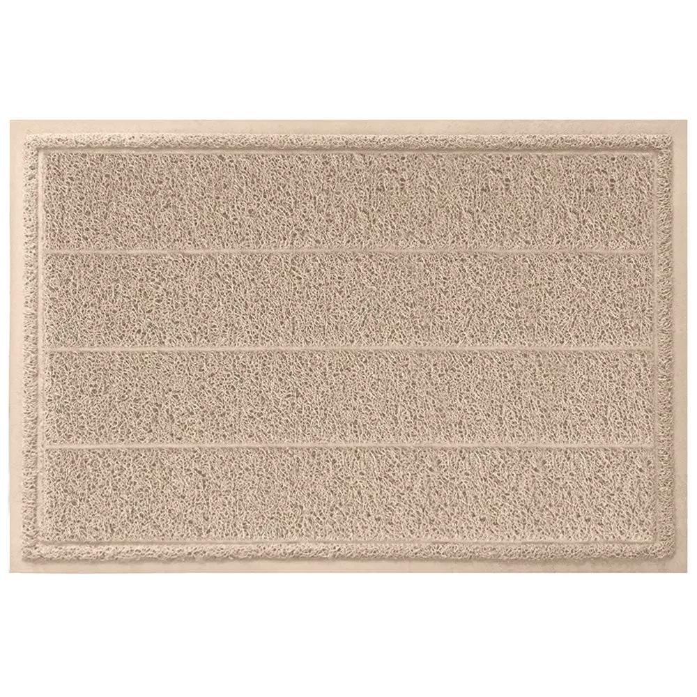 GORILLA GRIP Dirt Grabber Indoor Outdoor Door Mat, Durable Mesh Weave Dirt Trapper Doormat for Outside Entrance, High Traffic Mud Scraper, Low Profile for Entry, Heavy Duty Welcome Mat