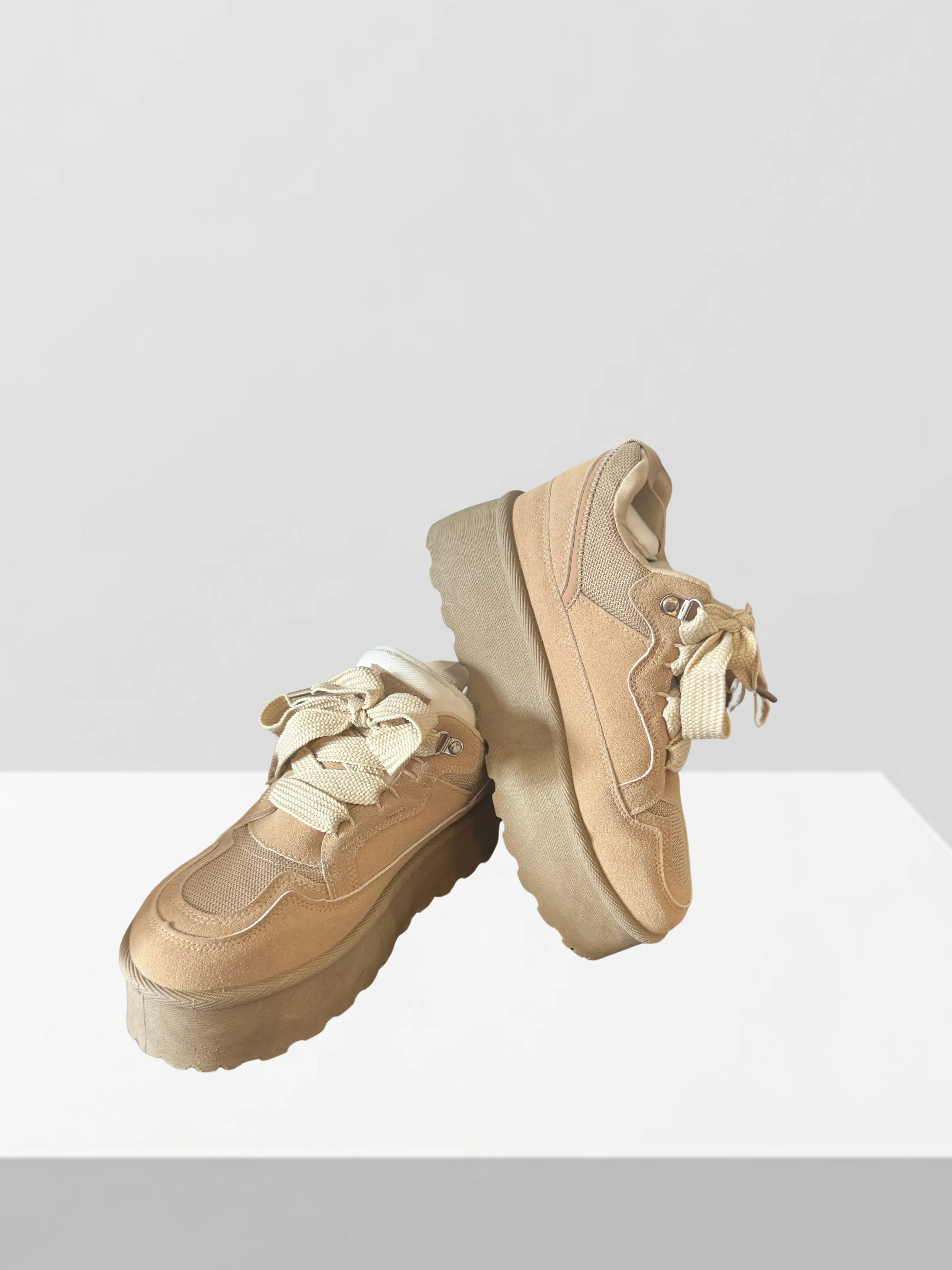 Shoes | Platform Tan Sneaker