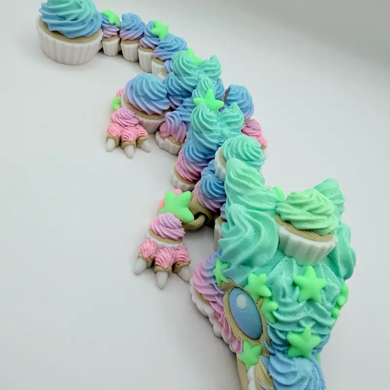 Cupcake Dragon 3D-Printed Collectible home decor