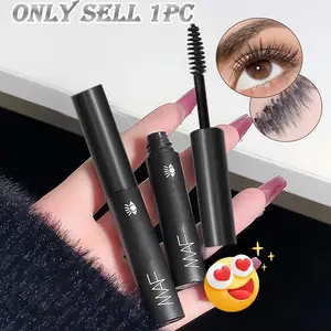 Waterproof Mascara Lash Curler, Long-Lasting Dense Volume, Natural Look, Sweat Resistant, No Clumping, Easy Application for Beginners