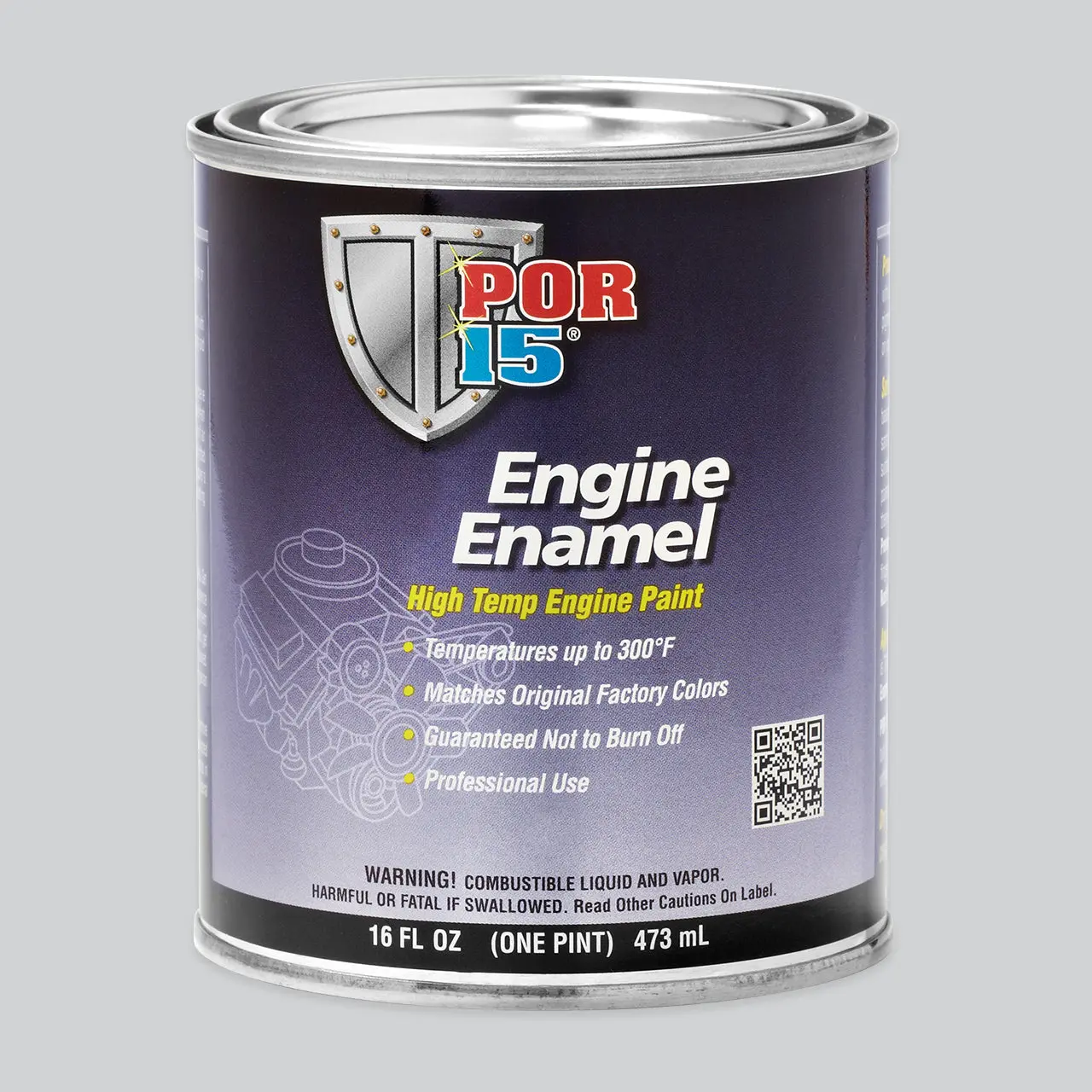 Engine Enamel, Automotive & Motorcycle Paint Care Solution for Car Washing & Maintenance (Includes Pint-Sized Option)