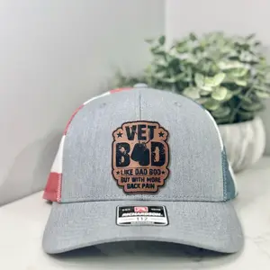 Vet Bod like dad bod but with more back pain