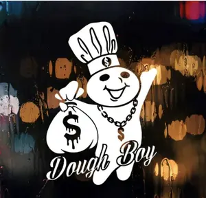 Dough Boy Money Bags Decal Sticker Car