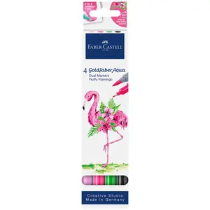 Tropical Escapes Goldfaber Aqua Markers Pink Flamingo 4ct - #FC164507