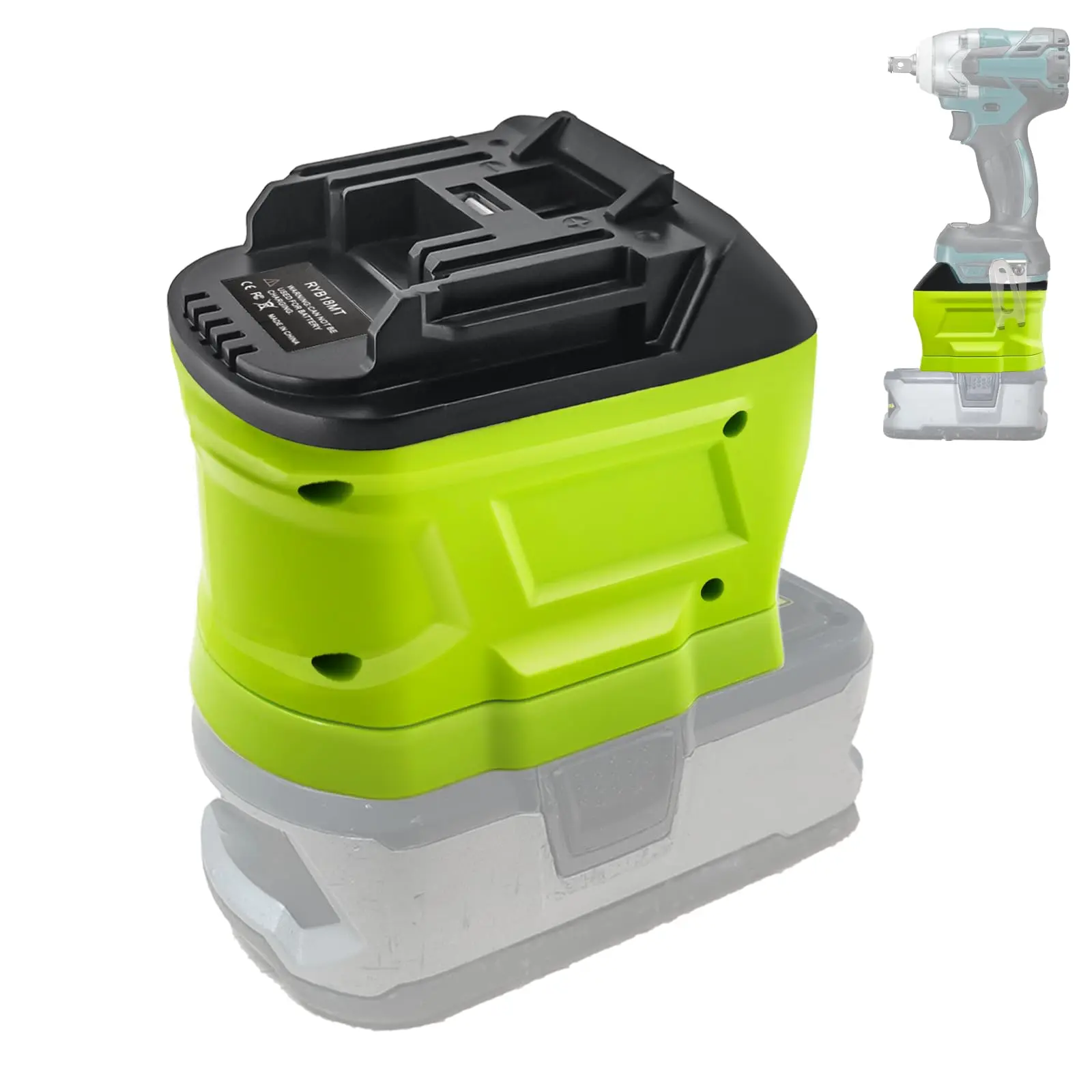 Adapter For Makita 18v Cordless Tools Convert Ryobi P107 P108 P109 To Work 18volt Tool Converter