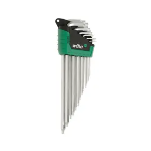 Wiha Tools 36693 ErgoStar TORX L-Key Set, 13 Piece