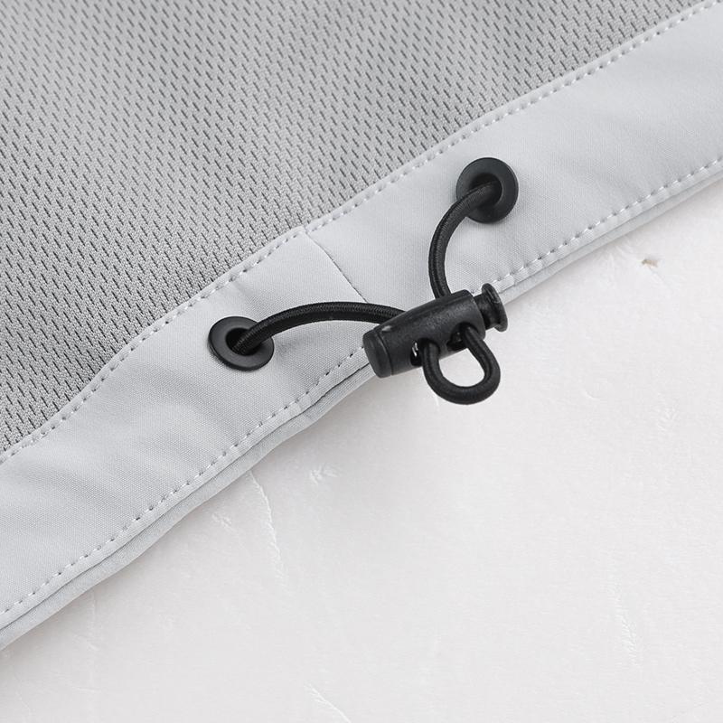 Women's Pastel Color Block Outdoor Jacket, Slim Fit Hooded Sporty Windbreaker, Lightweight Activewear Coat with Contrast Zipper for Spring & Autumn