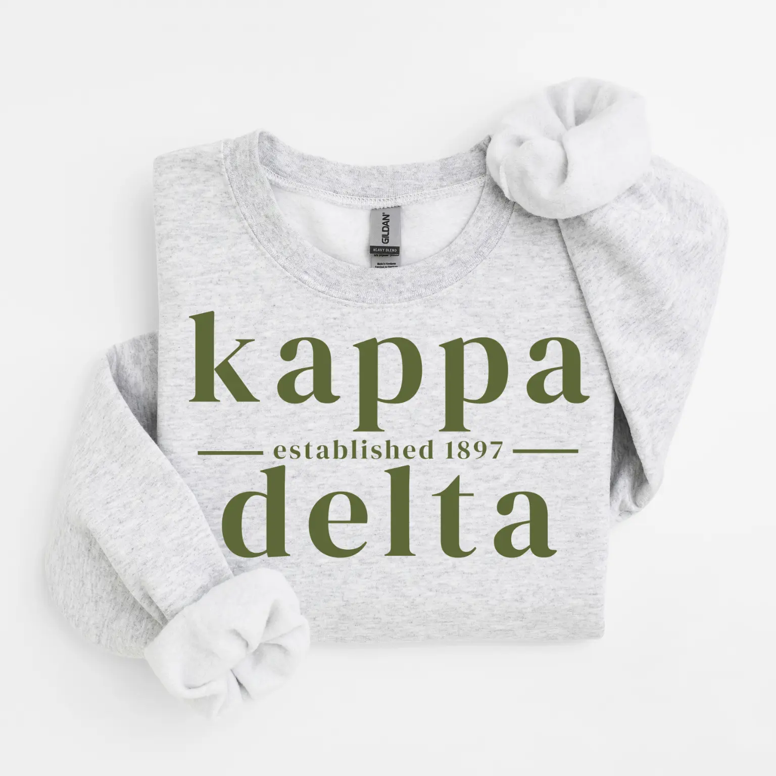 Kappa Delta Green University Sweater