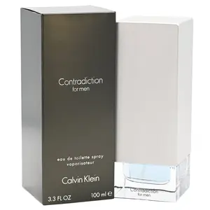 CONTRADICTION by Calvin Klein men Cologne 3.4 EDT MEN oz New in Box