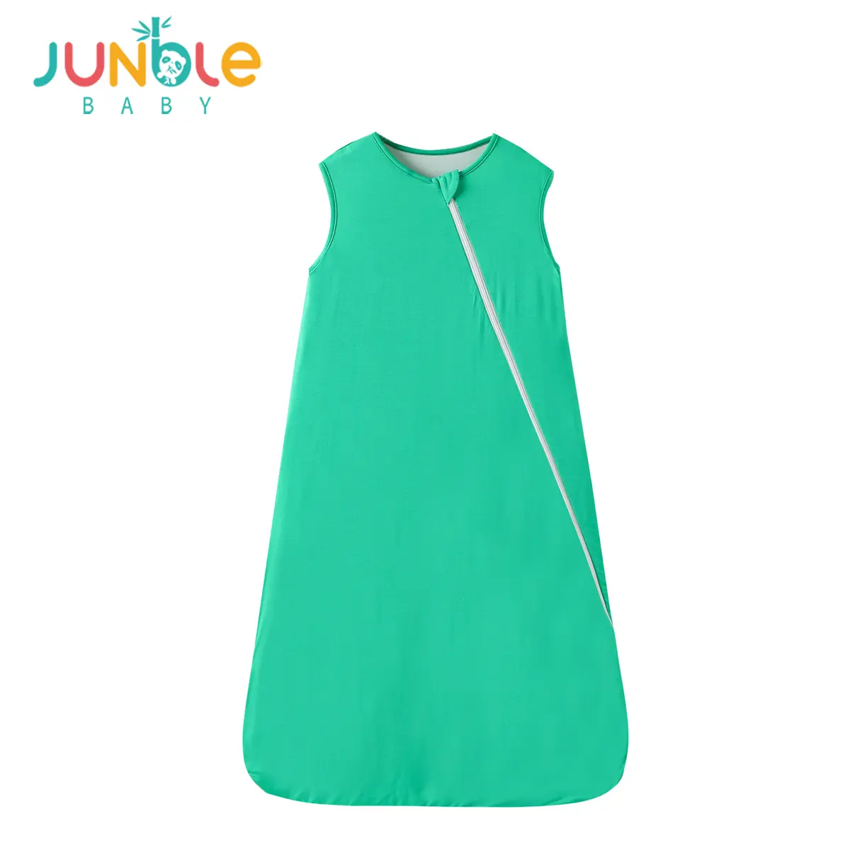 JUNBLEBABY Supersoft Bamboo Baby Sleep Sack, Premium Bamboo Viscose 2-Way Zipper Sleeping Bag,Cooling Sleepwear for 0-6 Months, Cozy NewBorn Wearable Blanket