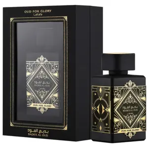 Lattafa Oud For Glory Badee For Unisex 3.4 Oz Eau De Parfum Spray Lattafa Oud For Glory Badee For Unisex 3.4 Oz Eau De Parfum Spray