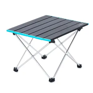 Naturehike Portable Camping Table with Aluminum Hard Top – Lightweight, Folding, Hard-Top for Picnic, Beach, Boat, Cooking & Dining, Easy to Clean camping accessories dealsforyoudays