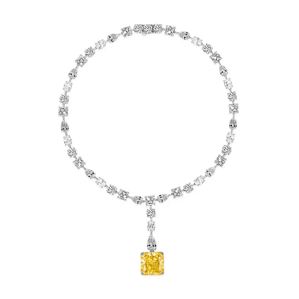 Soleil D'or Canary Yellow Necklace
