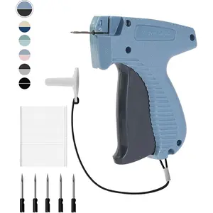 5 Needles & 1008 Barbs Fasteners, Price Tag Attacher with Gun, Retail Hang Tag Gun for Clothes