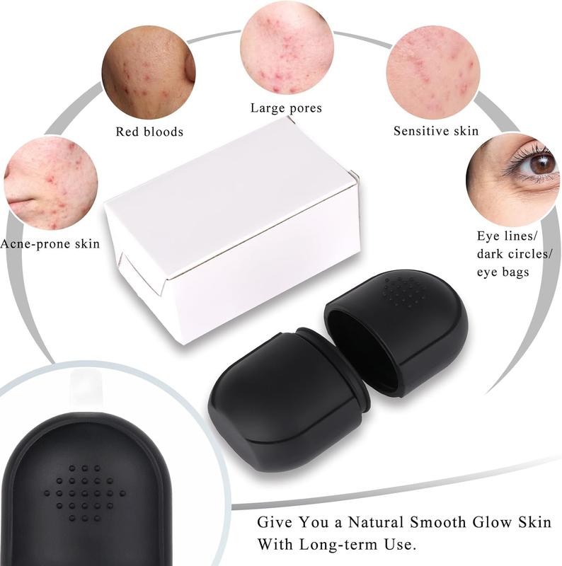 Ice Roller for Face and Eye, Upgrated Ice Face Roller, Facial Ice Roller Skincare Ice Roller, Contour Ice Cube for Face Ice Face Massager, Silicone Ice Mold for Face for Beauty Puffiness Pain Relief dferf4