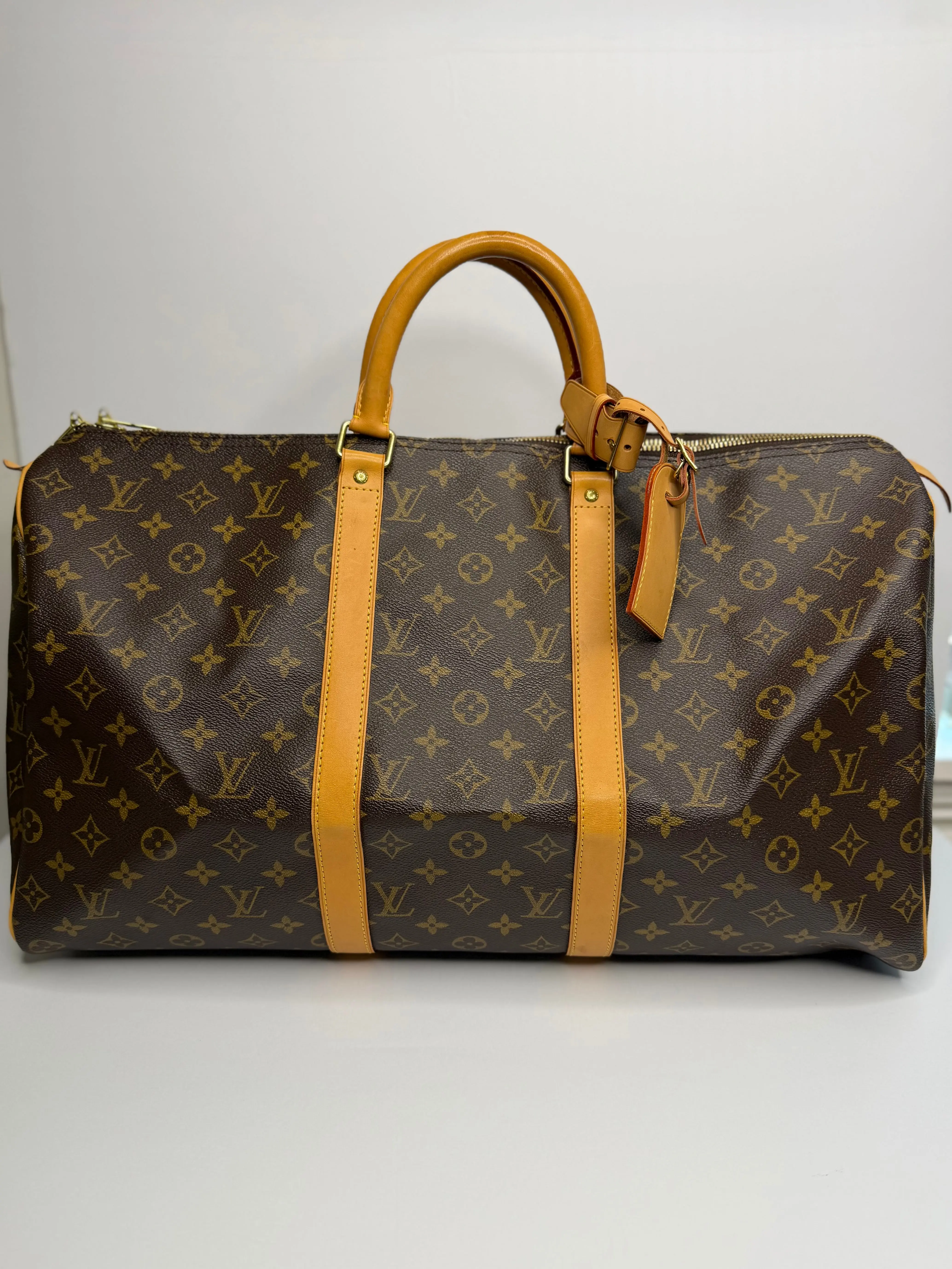 Pre-owned Louis Vuitton Monogram canvas Duffel Keepall 50 duffel
