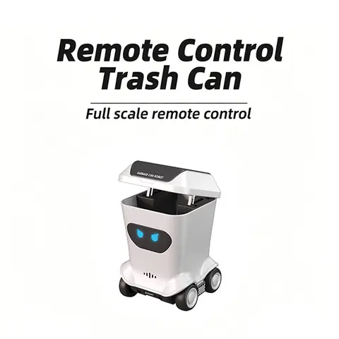 BRRRRT Mini Remote Control Trash can  Full scale remote contro Proportion Toy Set with Lights  for Adults Kids Boys and Girls  Remote Control Trash can
